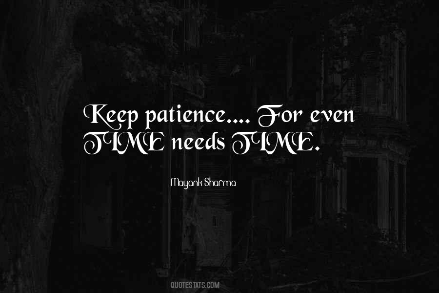 Quotes About Love Needs Time #523225