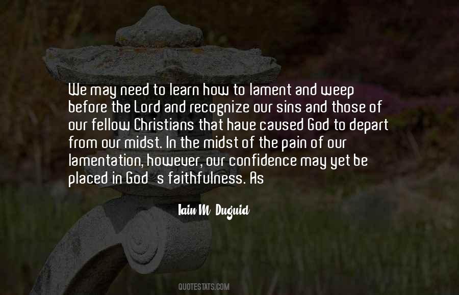 Quotes About The Faithfulness Of God #155632
