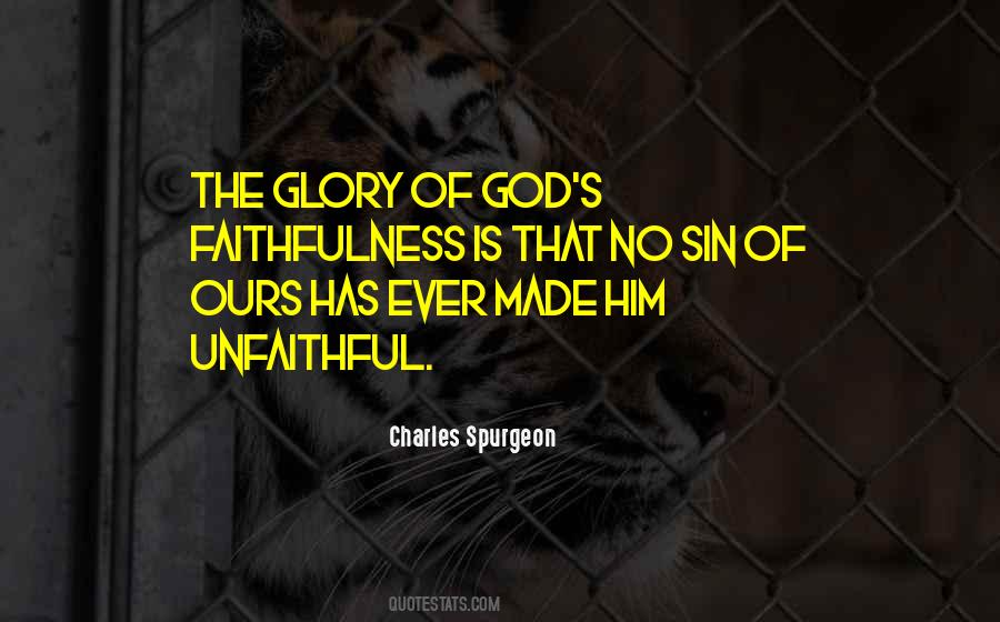 Quotes About The Faithfulness Of God #322217