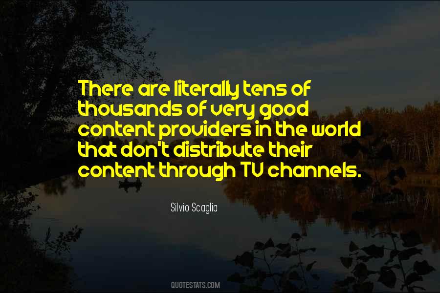 Quotes About Channels #1766077