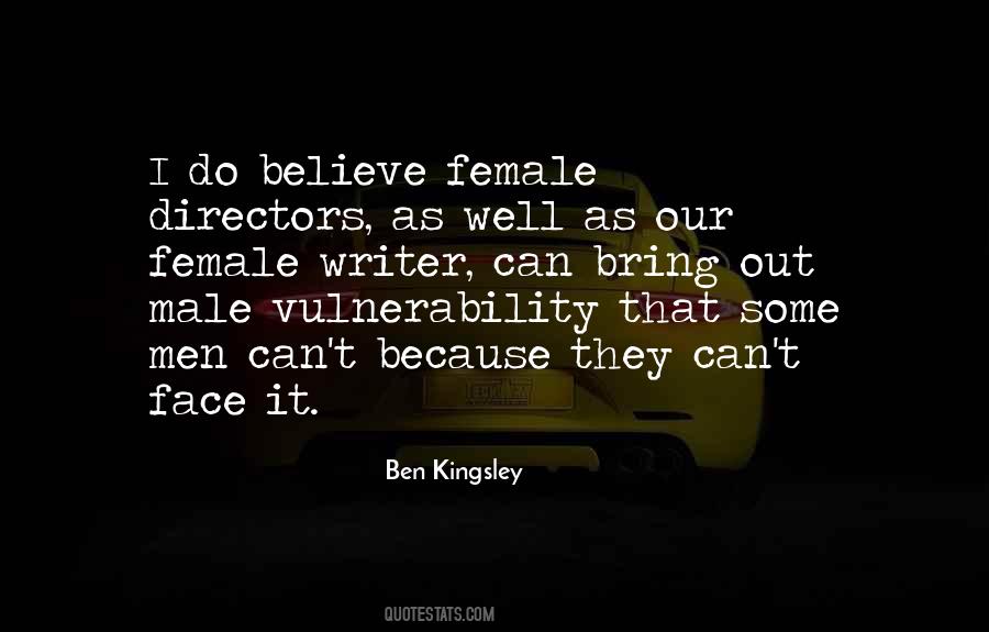 Female Vulnerability Quotes #137980