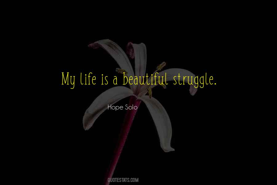 Quotes About Life Is A Beautiful Struggle #806624