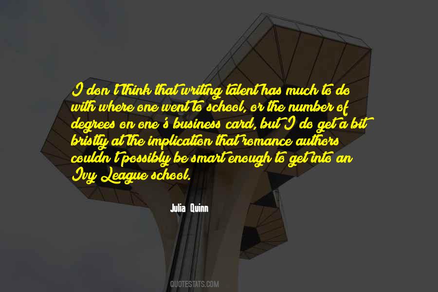 Quotes About Business Degrees #1228944