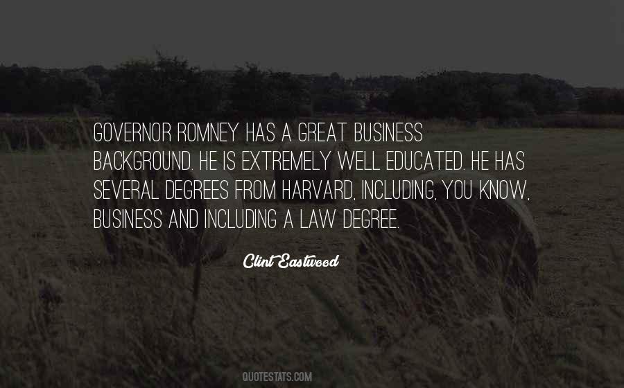 Quotes About Business Degrees #142537