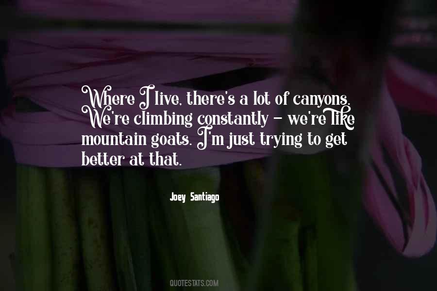 Quotes About Mountain Goats #458242