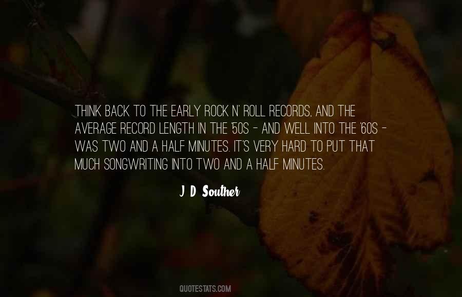 Quotes About Hard Rock #125467