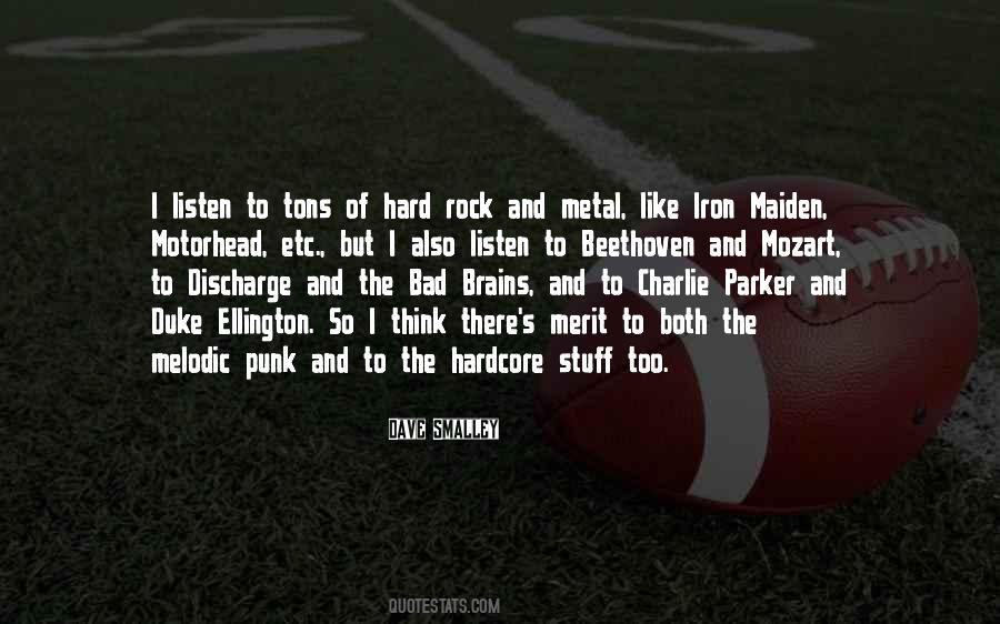 Quotes About Hard Rock #1616757