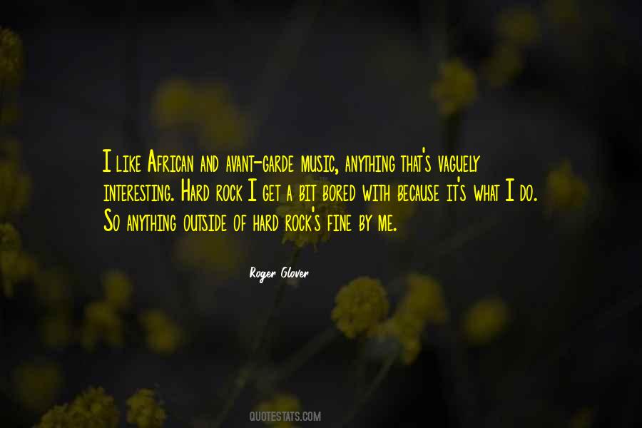 Quotes About Hard Rock #1657622
