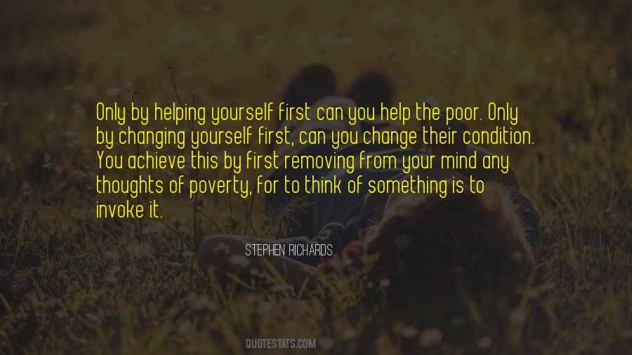 Quotes About Helping Yourself First #1854344