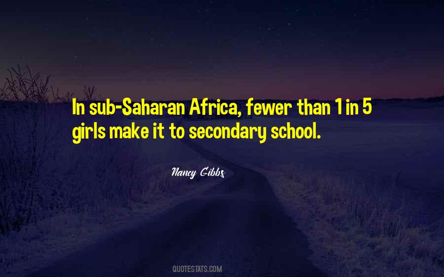 Saharan Africa Quotes #388769