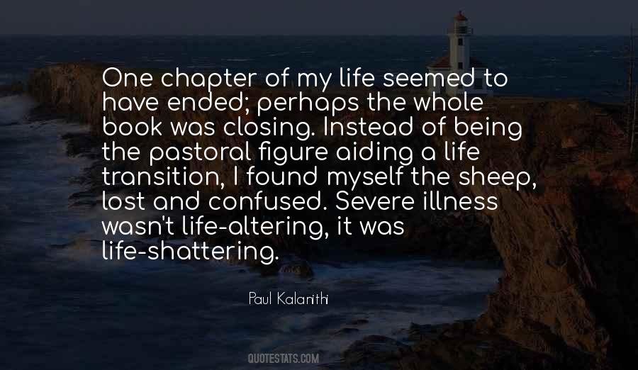 Quotes About Severe Illness #1163408