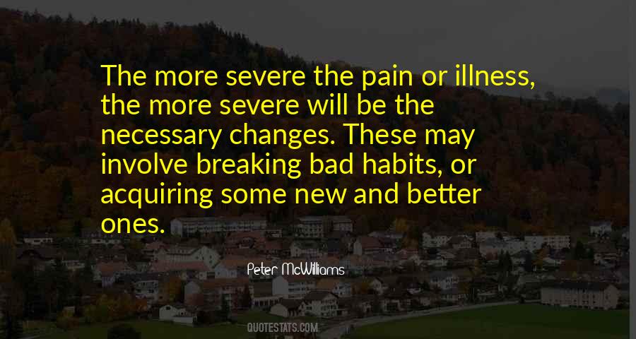Quotes About Severe Illness #1439057