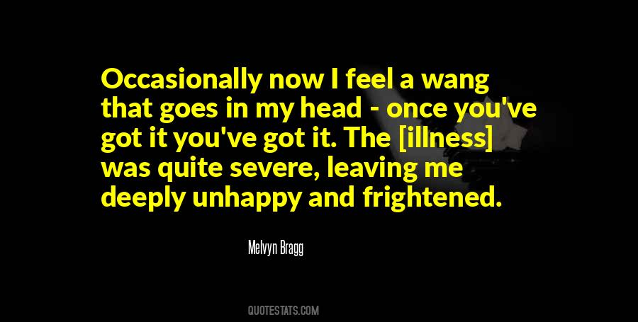 Quotes About Severe Illness #1807991