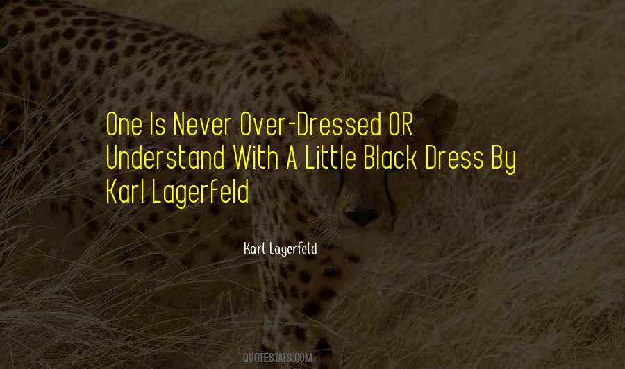 Quotes About A Black Dress #1469450