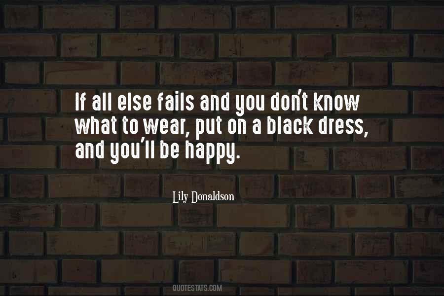 Quotes About A Black Dress #1577631