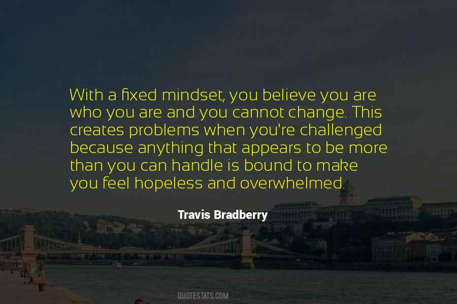 Quotes About Fixed Mindset #115047