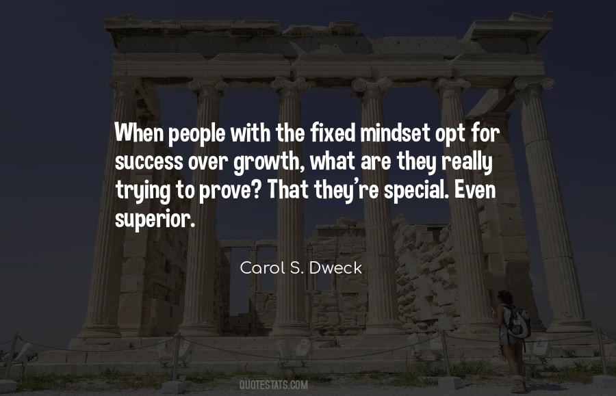 Quotes About Fixed Mindset #22956