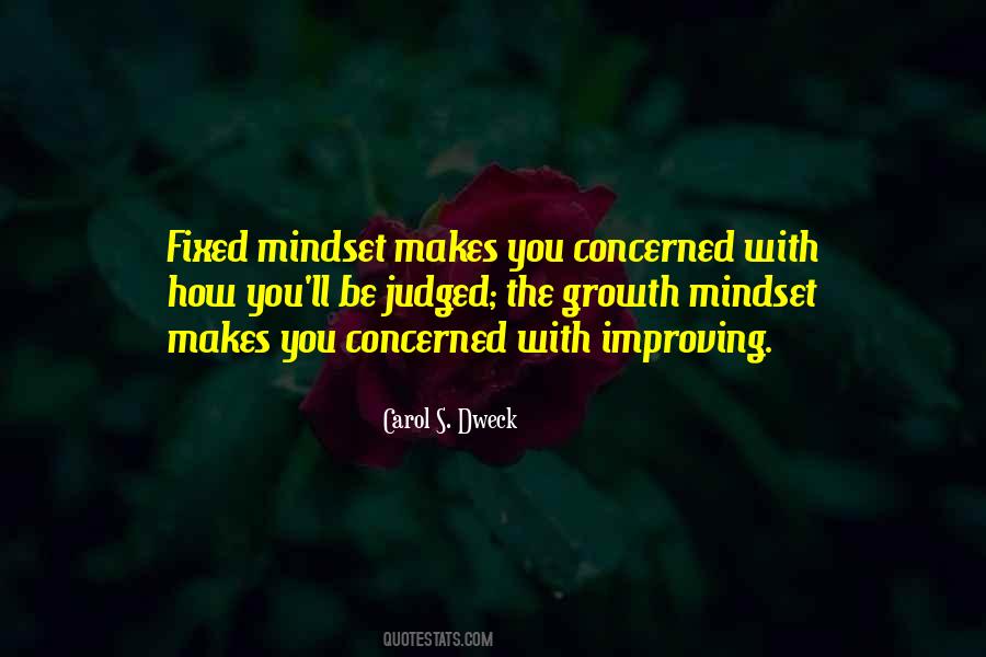 Quotes About Fixed Mindset #339693