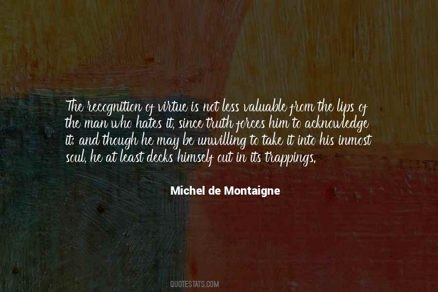 Quotes About Montaigne #1793