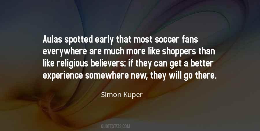 Quotes About Soccer Fans #85864