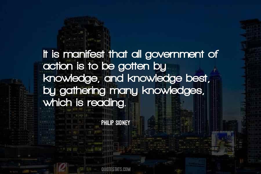 Quotes About Gathering Knowledge #1283247