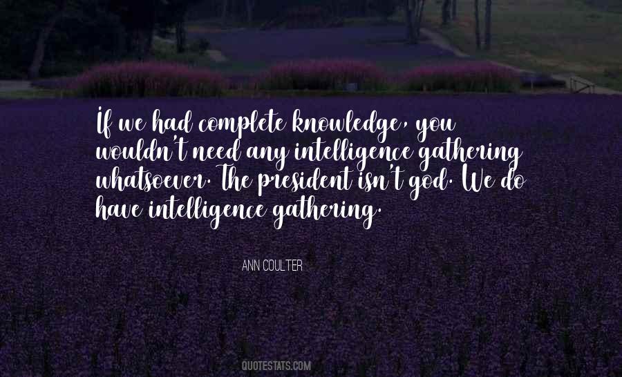 Quotes About Gathering Knowledge #199297