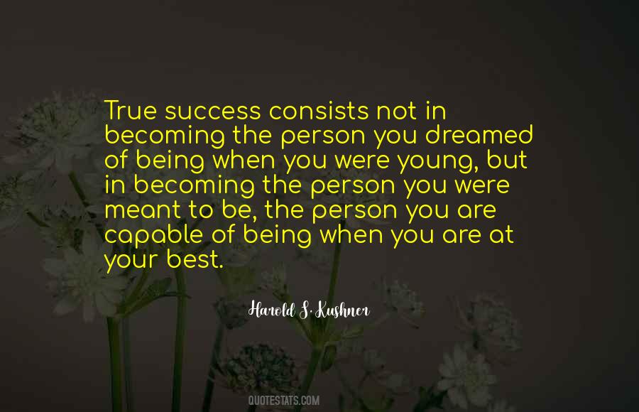 Quotes About Being The Best Person #1677735