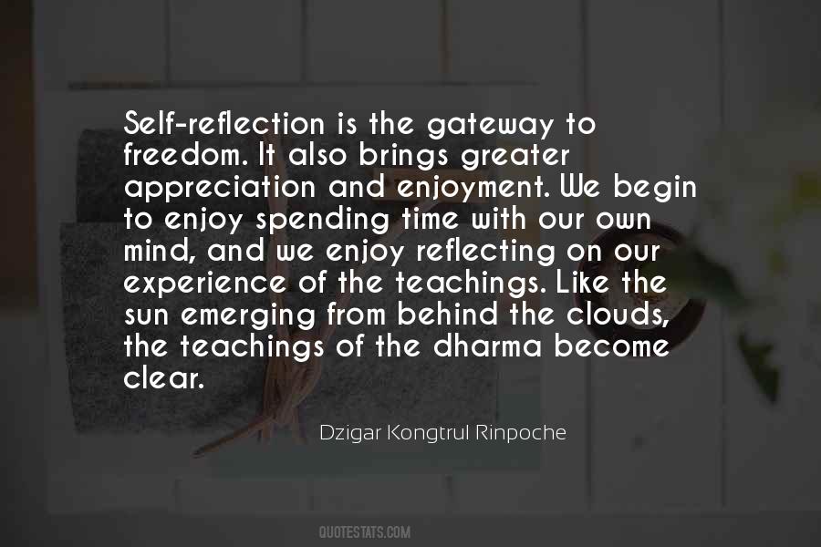 Quotes About Our Own Reflection #1689892