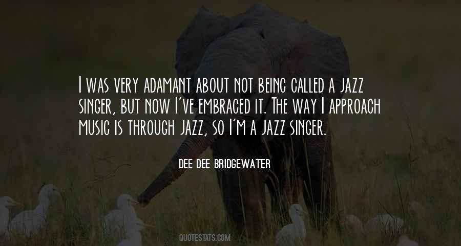 Quotes About Jazz Singers #1062899