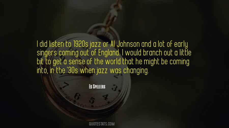 Quotes About Jazz Singers #1902