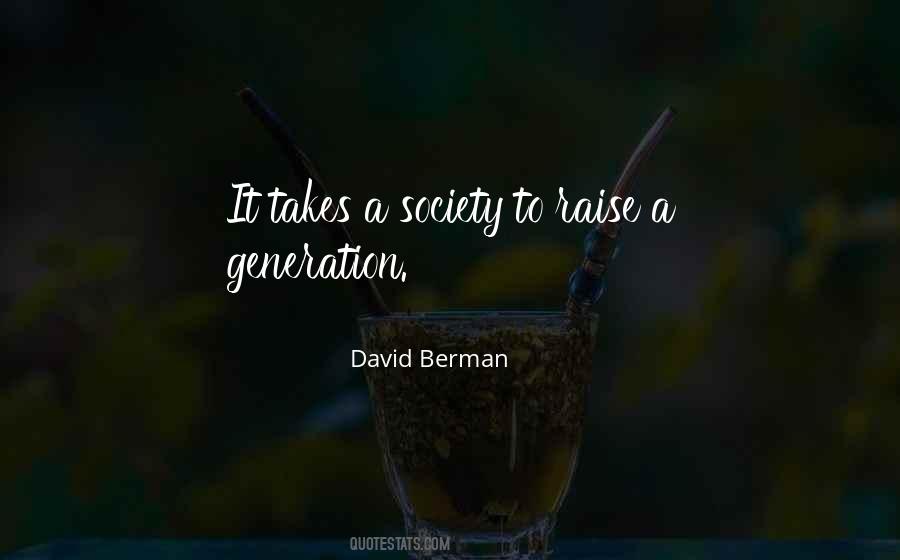 Quotes About A Generation #1259187