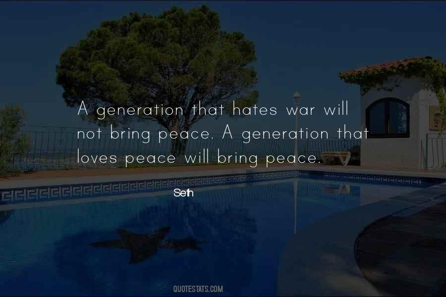 Quotes About A Generation #1400529
