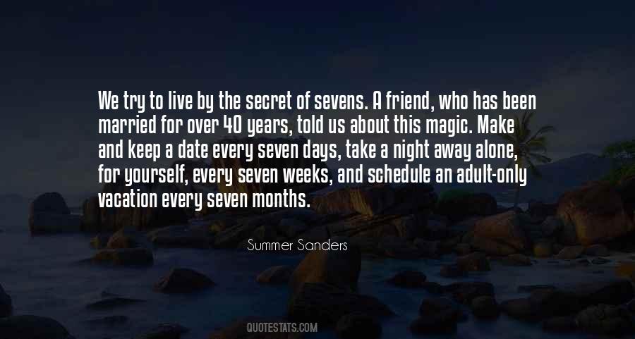 Quotes About Sevens #1479772
