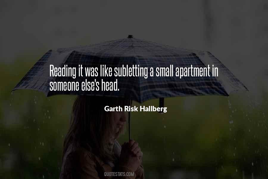 Garth Risk Quotes #366649