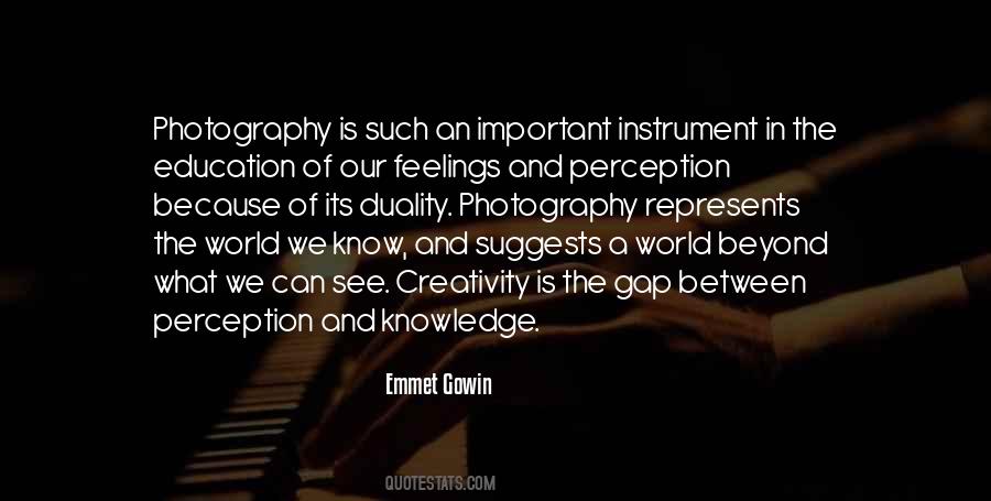 Quotes About Perception And Knowledge #1279474