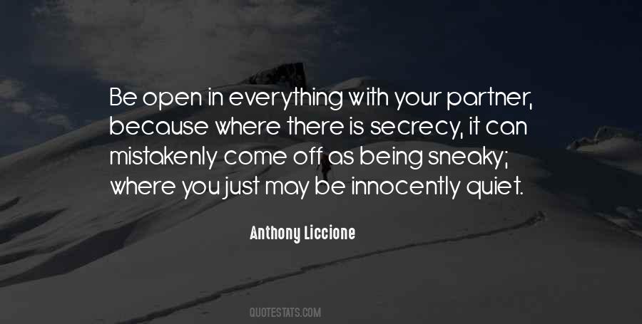 Quotes About Secrecy #1877138