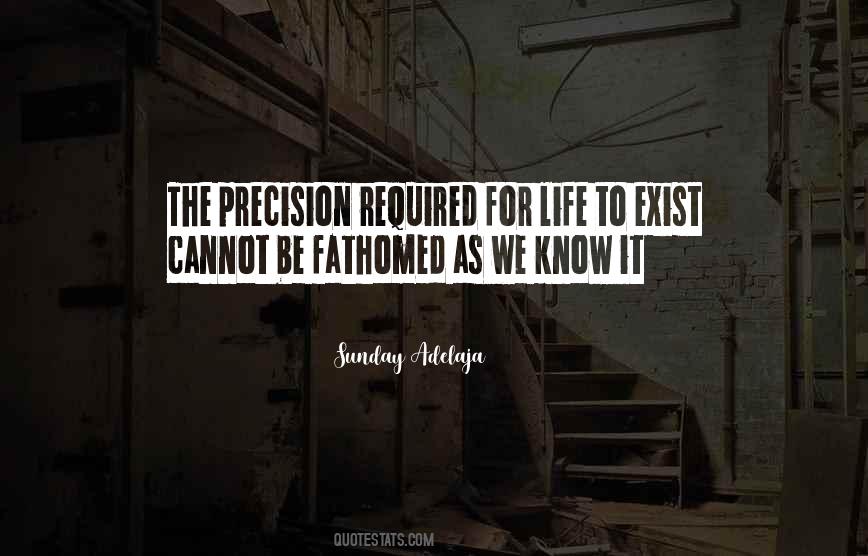 Quotes About Precision #1307742