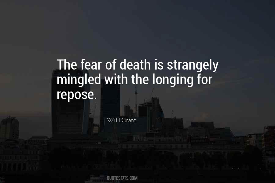 Quotes About Longing For Death #617606