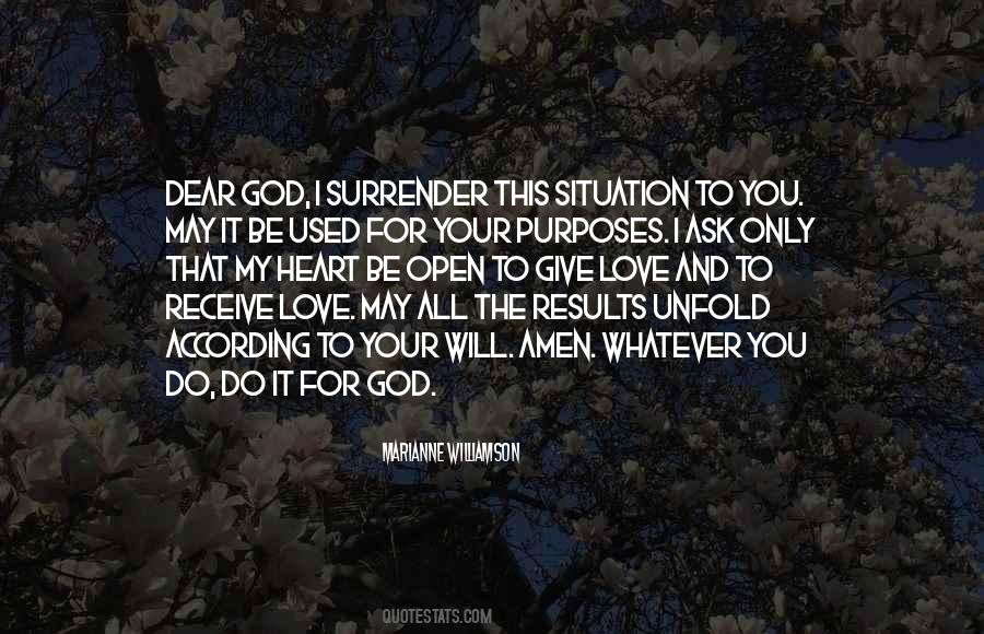 Quotes About Dear God #1167944
