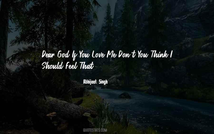 Quotes About Dear God #1195246