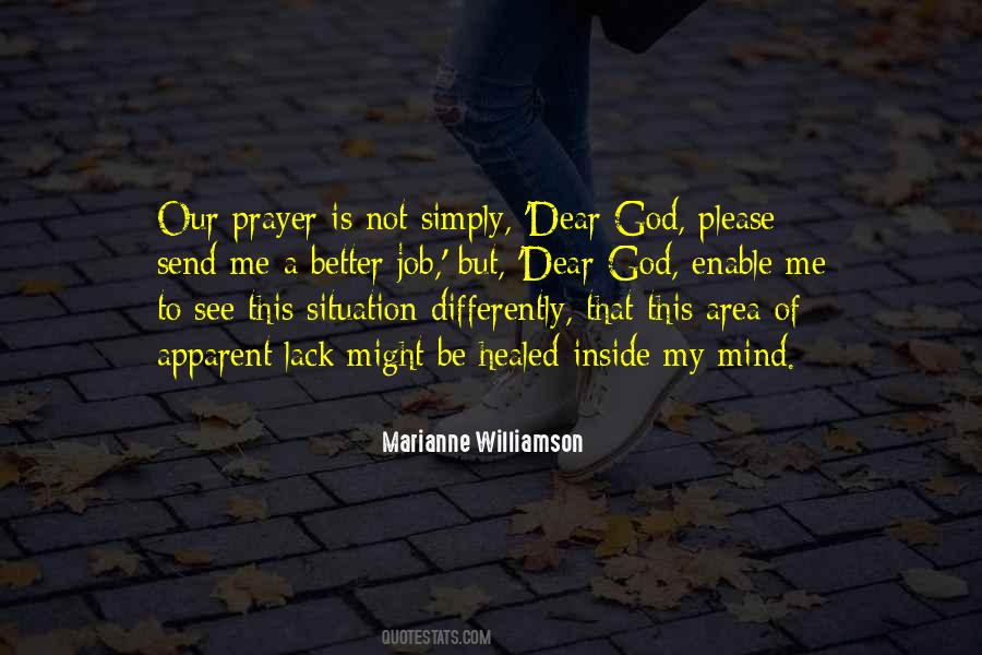 Quotes About Dear God #1514507