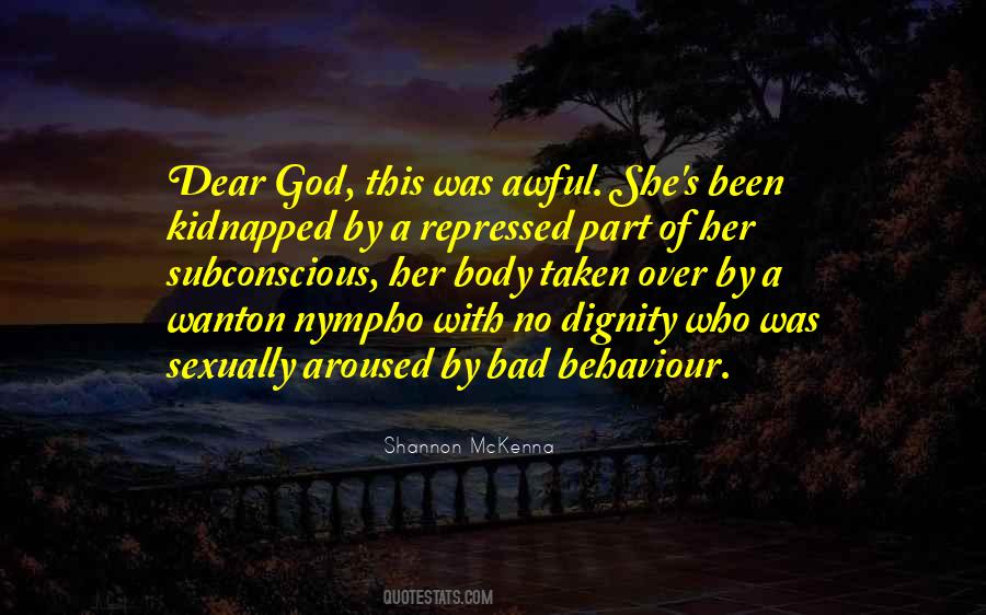 Quotes About Dear God #929903