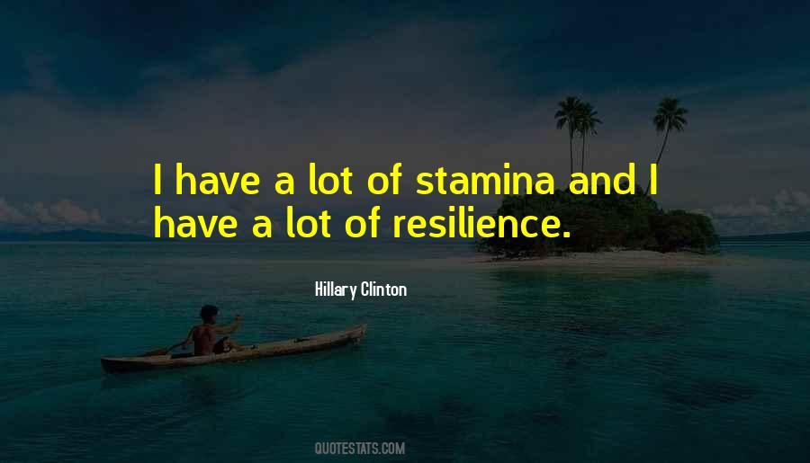 Quotes About Stamina #789586