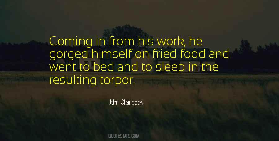 Quotes About Sleep And Food #1196929