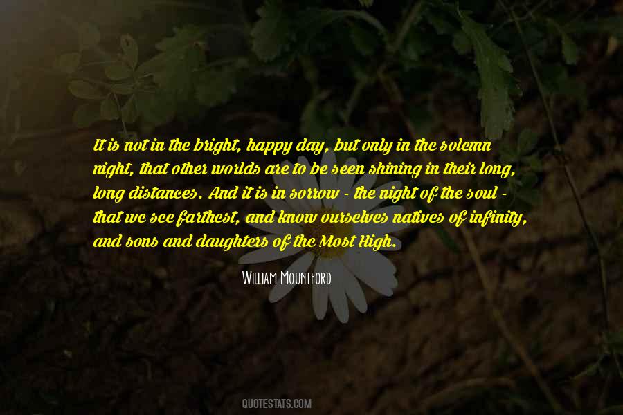 Solemn Night Quotes #439592