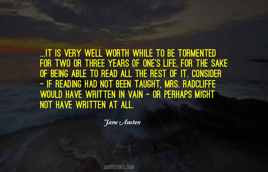 Quotes About Reading For Life #309838