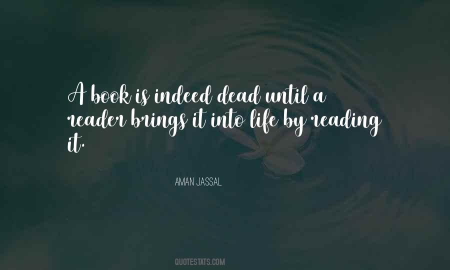 Quotes About Reading For Life #379765