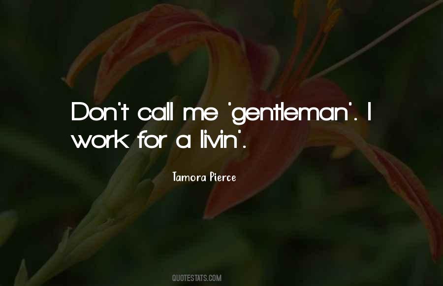 Quotes About Gentleman #114309