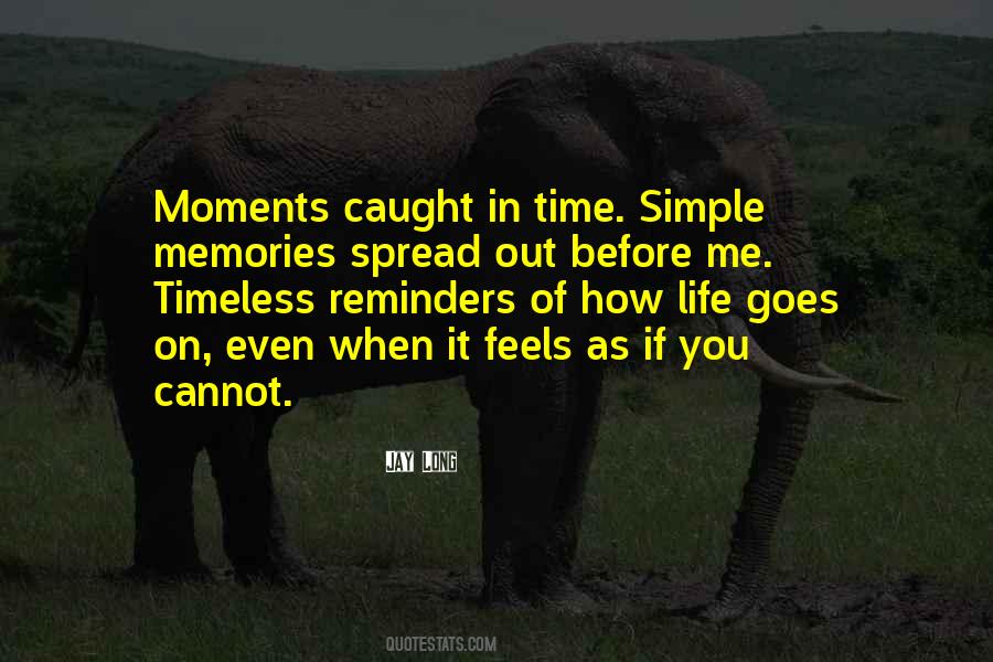 Quotes About Timeless Moments #351538