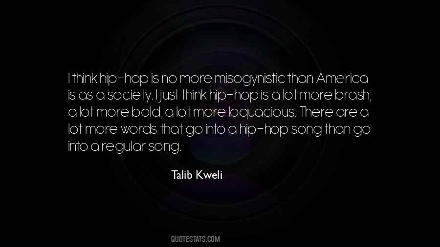 Hip Hop Song Quotes #1510926